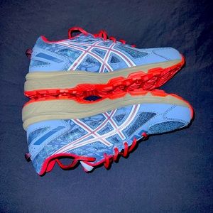ASICS Gel Venture 6 GS women, Blue Harmony Pink Running Girls